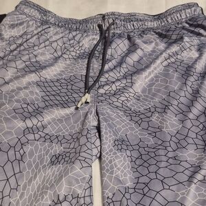 And1 Black and White Athletic Shorts